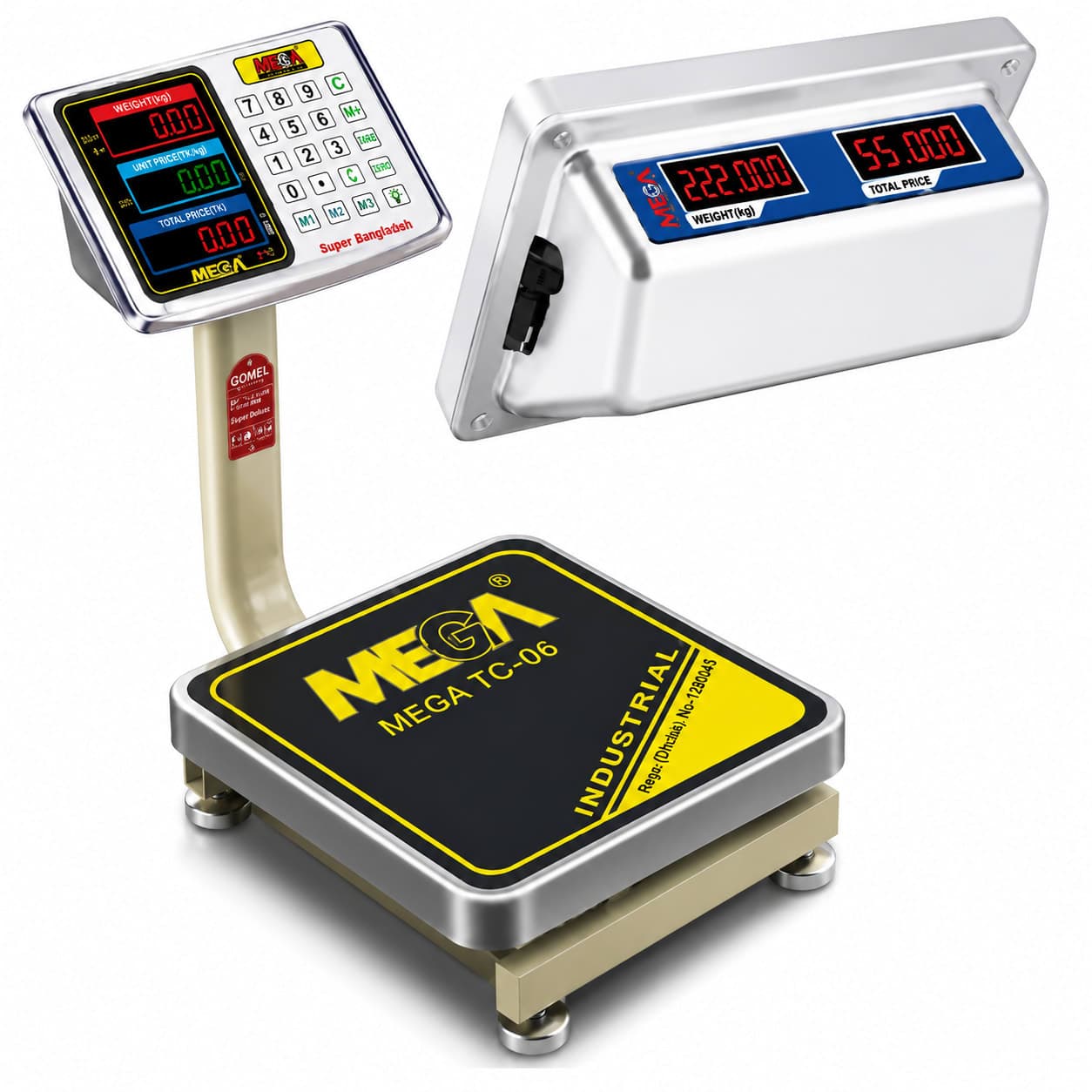 60 KG Digital Platform Weighing Scale | Electronic Price Computing Scale in Bangladesh thumbnail 2