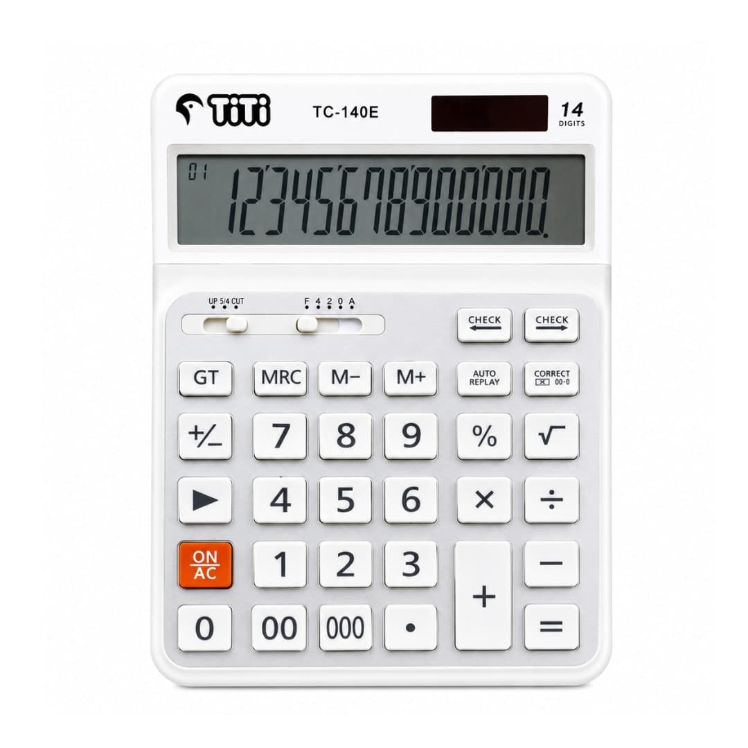 TiTi TC-140E 14 Digit Calculator thumbnail 2