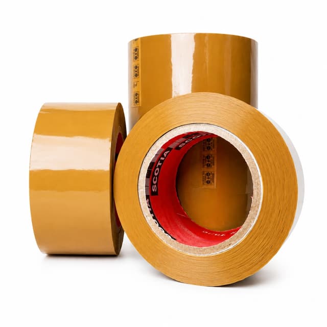 2.5 Inch Brown Packing Tape 300 Meter | Heavy Duty BOPP Carton Sealing Tape